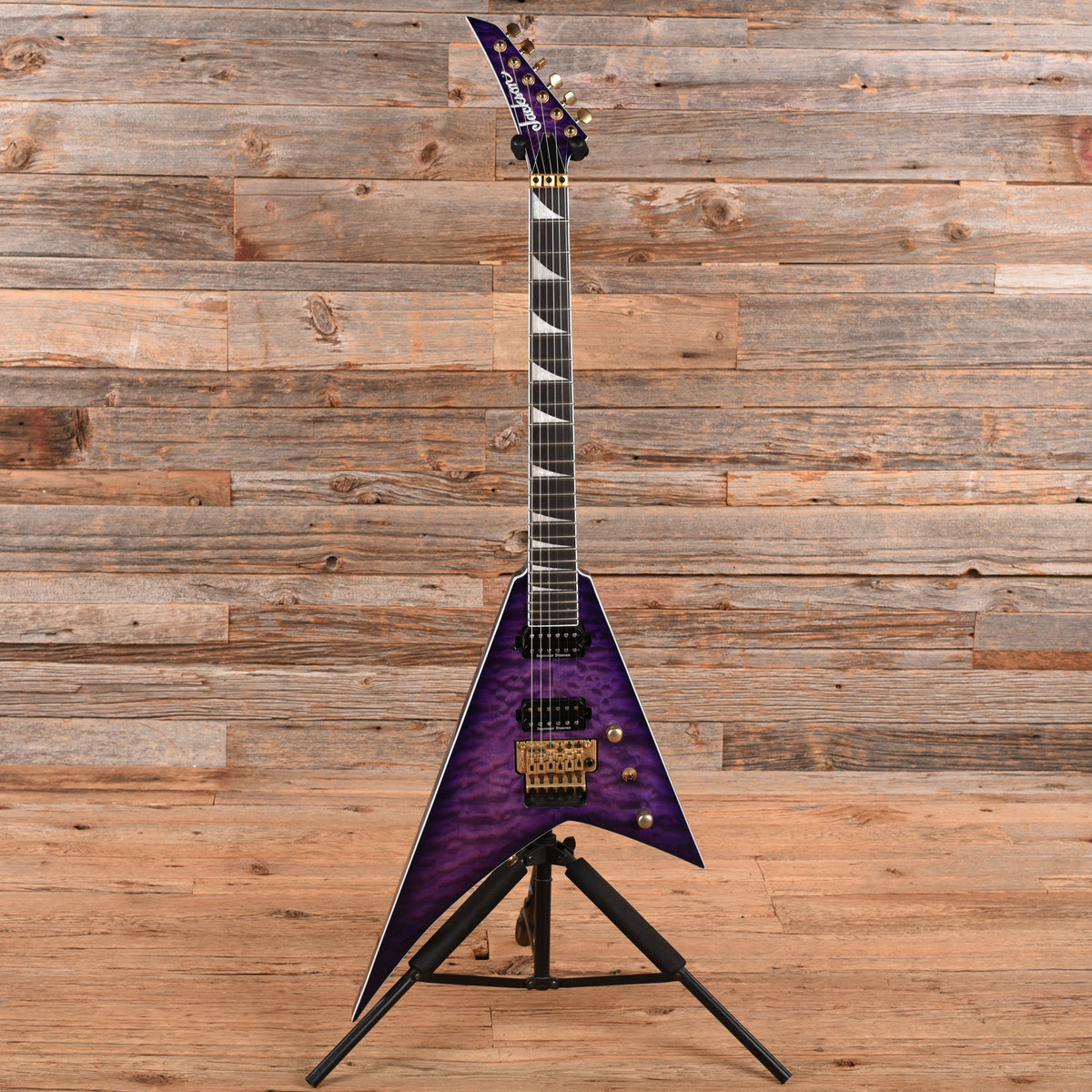 Jackson Pro Series Rhoads RR24Q Purple Electric Guitars