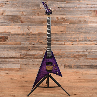 Jackson Pro Series Rhoads RR24Q Purple Electric Guitars