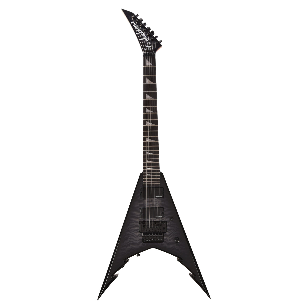 Jackson Pro Series Signature Corey Beaulieu King V KV7Q Transparent Black Electric Guitars