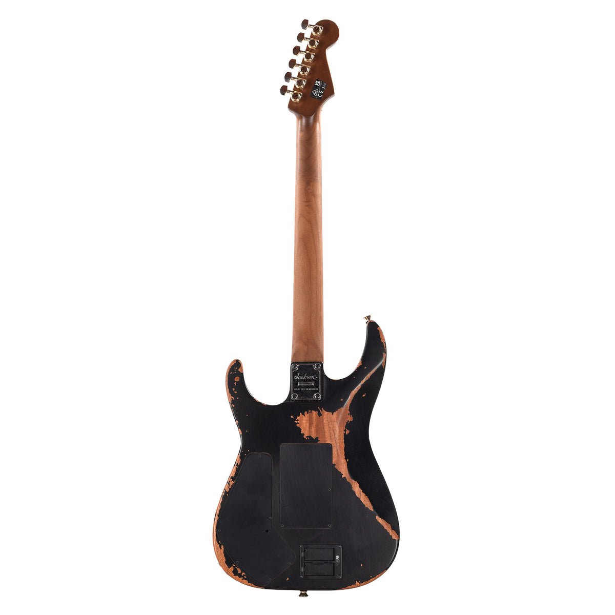 Jackson Pro Series Signature Phil Collen PC1-E Worn Black Electric Guitars