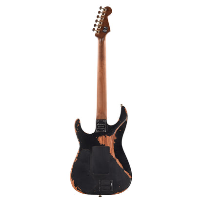 Jackson Pro Series Signature Phil Collen PC1-E Worn Black Electric Guitars