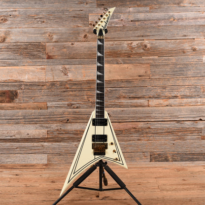 Jackson RR3 Rhoads V White 2024 Electric Guitars