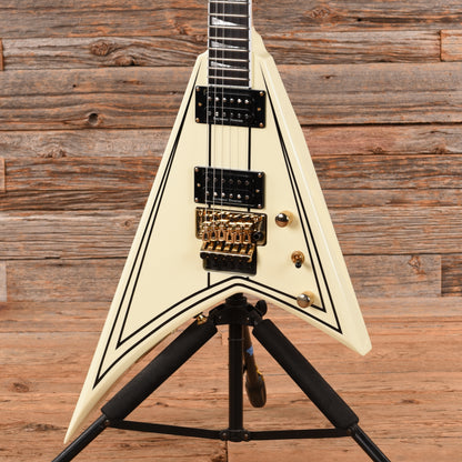 Jackson RR3 Rhoads V White 2024 Electric Guitars