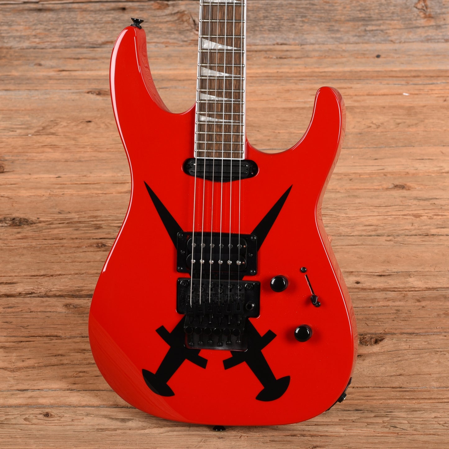 Jackson X-Series Soloist SL1A DX Red Cross Daggers 2024 Electric Guitars