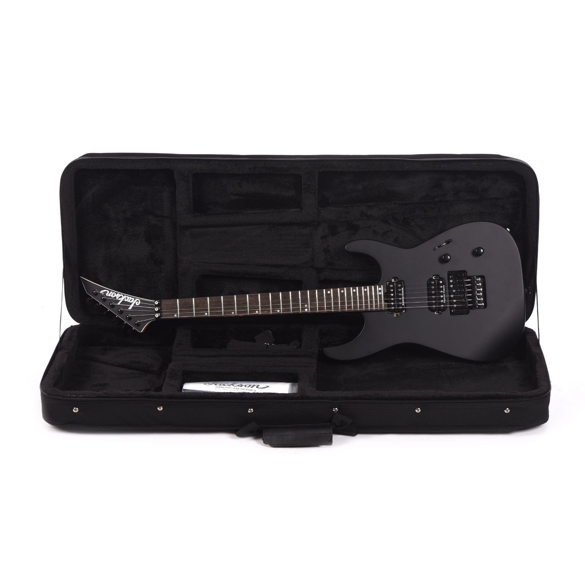 Jackson American Series DK Virtuoso Satin Black Electric Guitars / Solid Body