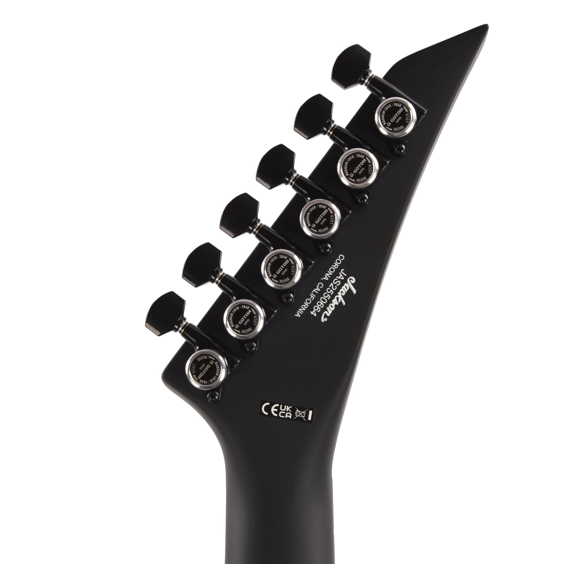 Jackson American Series Rhoads RR24 HT Satin Black Electric Guitars / Solid Body