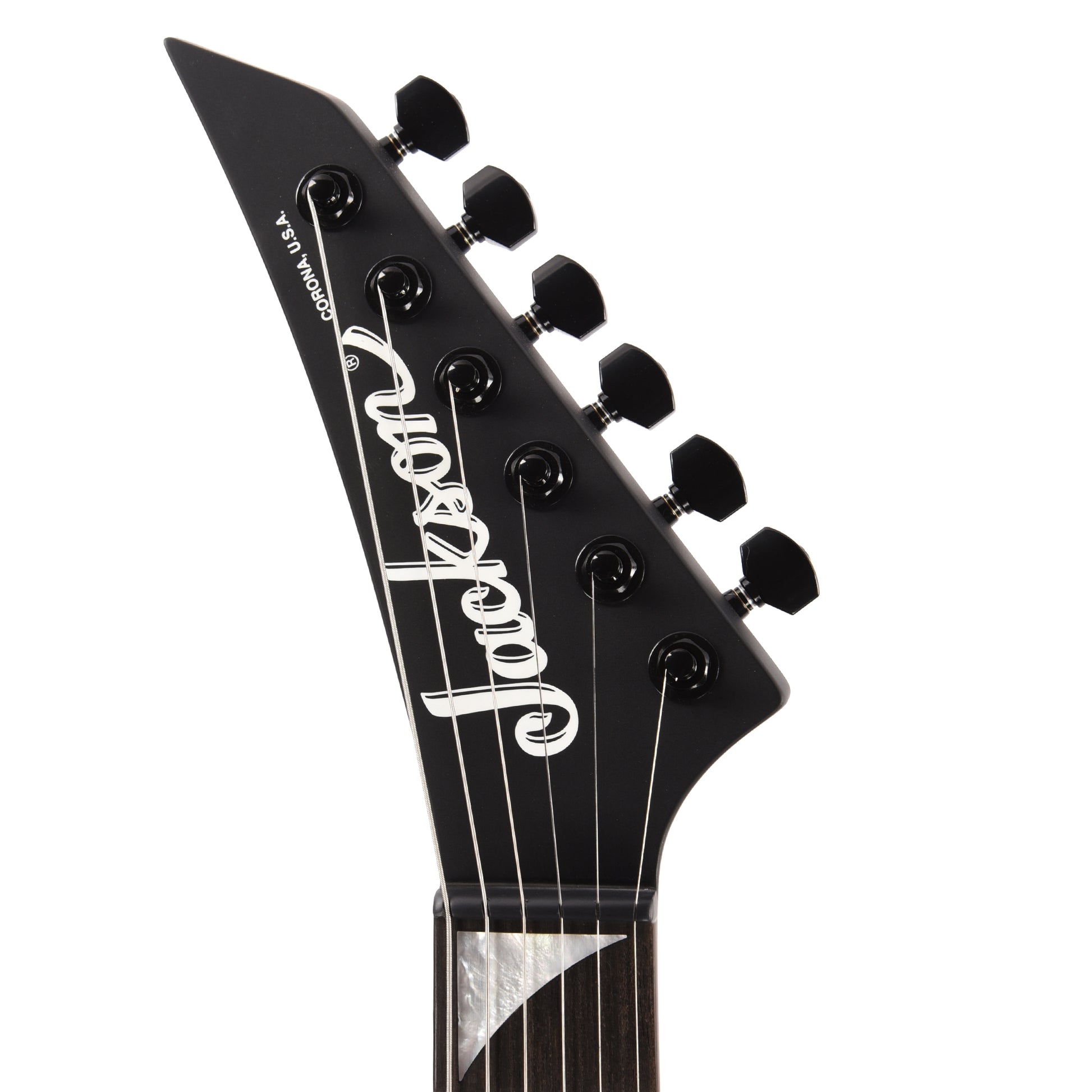 Jackson American Series Rhoads RR24 HT Satin Black Electric Guitars / Solid Body