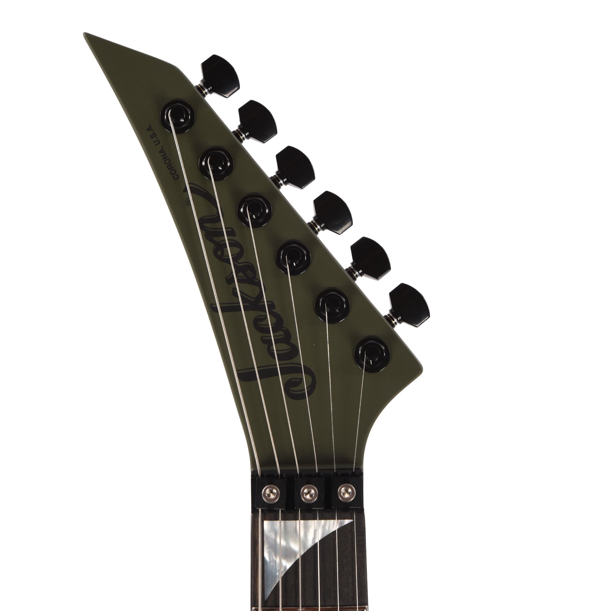 Jackson American Series Rhoads RR24 Matte Army Drab Electric Guitars / Solid Body
