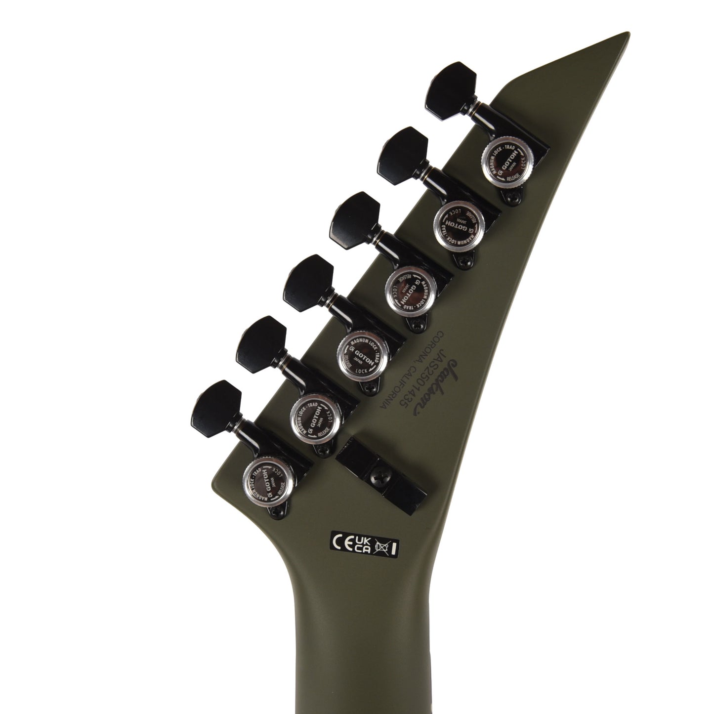 Jackson American Series Rhoads RR24 Matte Army Drab Electric Guitars / Solid Body