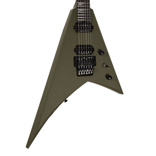 Jackson American Series Rhoads RR24 Matte Army Drab Electric Guitars / Solid Body