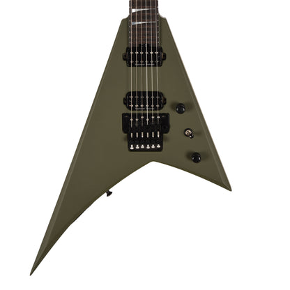 Jackson American Series Rhoads RR24 Matte Army Drab Electric Guitars / Solid Body
