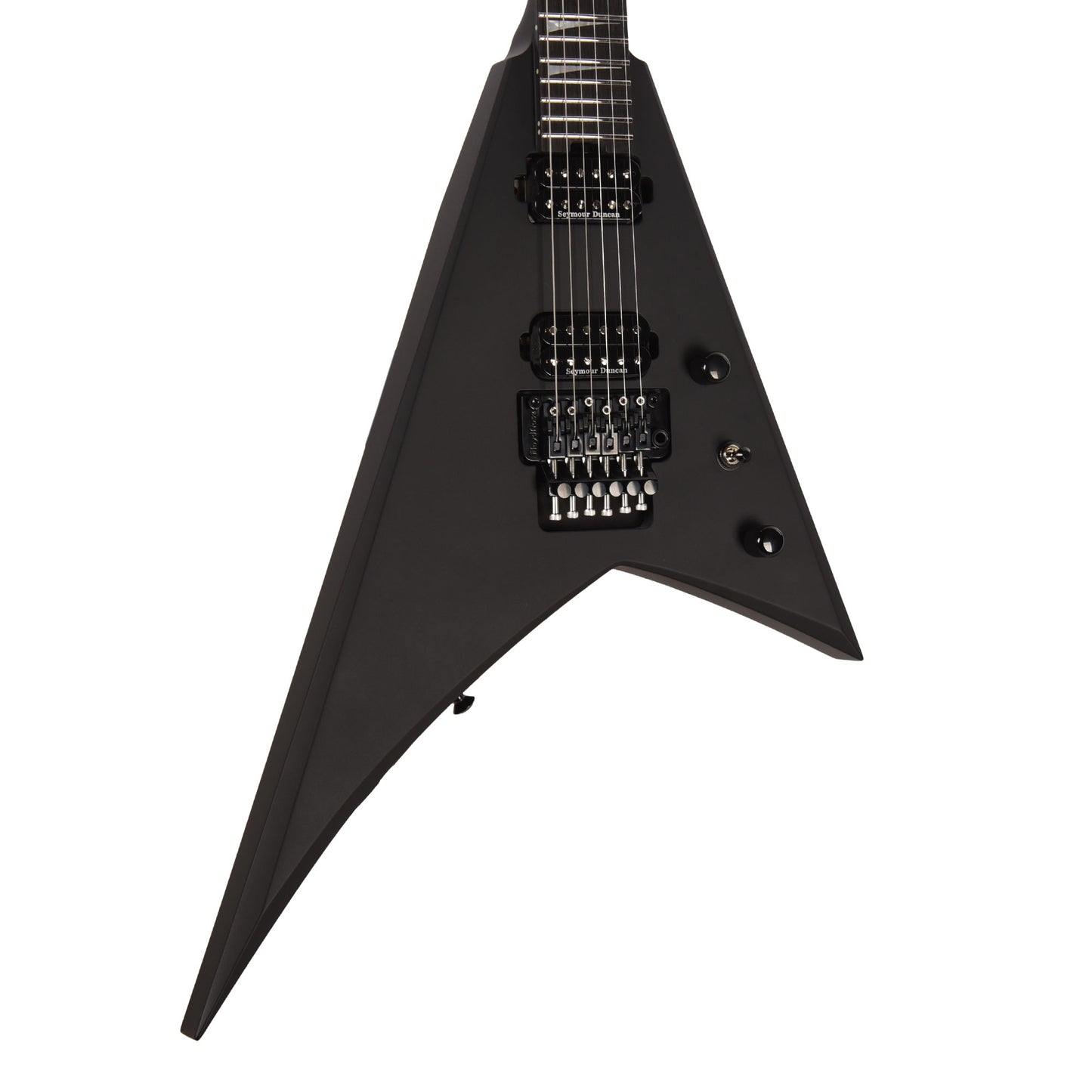 Jackson American Series Rhoads RR24 Satin Black Electric Guitars / Solid Body