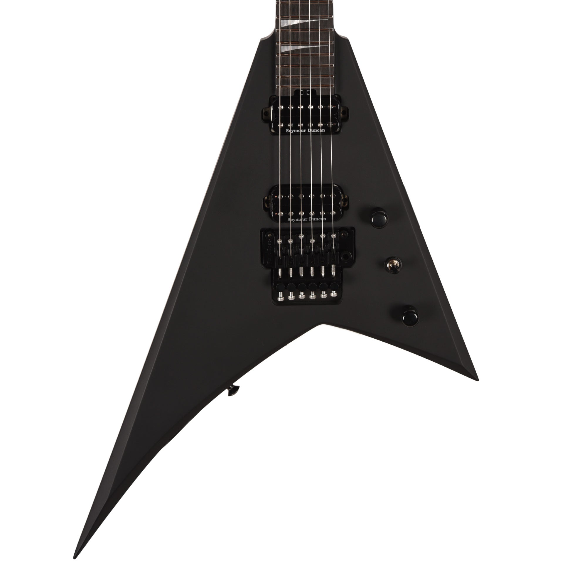 Jackson American Series Rhoads RR24 Satin Black Electric Guitars / Solid Body