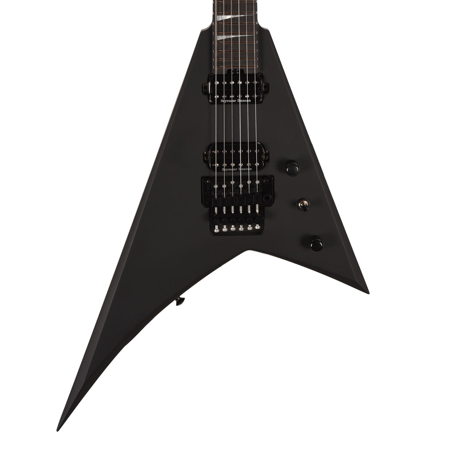 Jackson American Series Rhoads RR24 Satin Black Electric Guitars / Solid Body