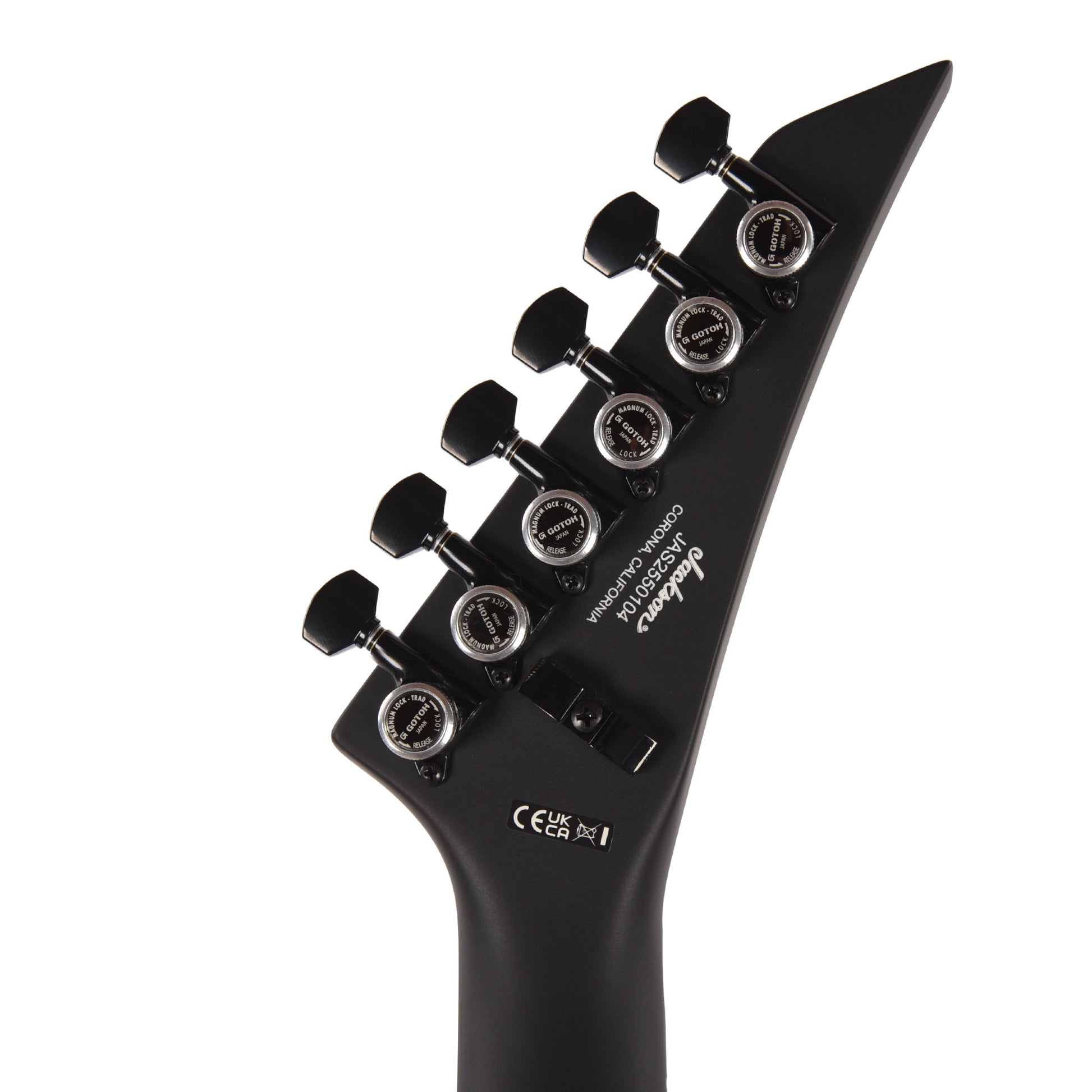 Jackson American Series Rhoads RR24 Satin Black Electric Guitars / Solid Body
