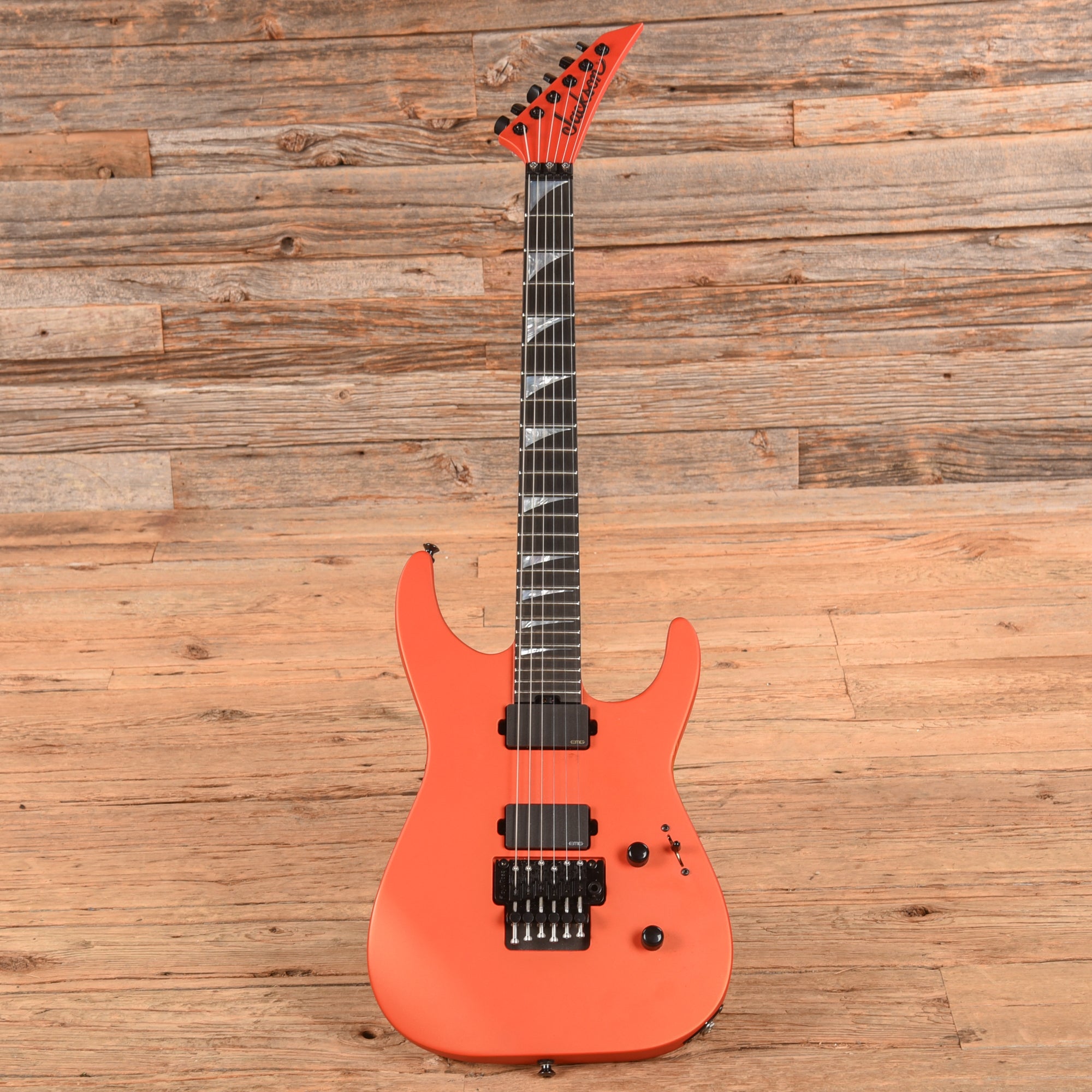 Jackson American Series Soloist Orange 2023 Electric Guitars / Solid Body