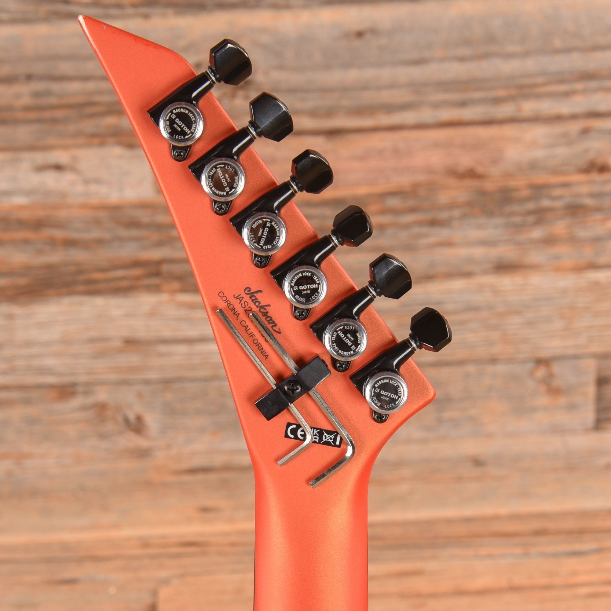Jackson American Series Soloist Orange 2023 Electric Guitars / Solid Body