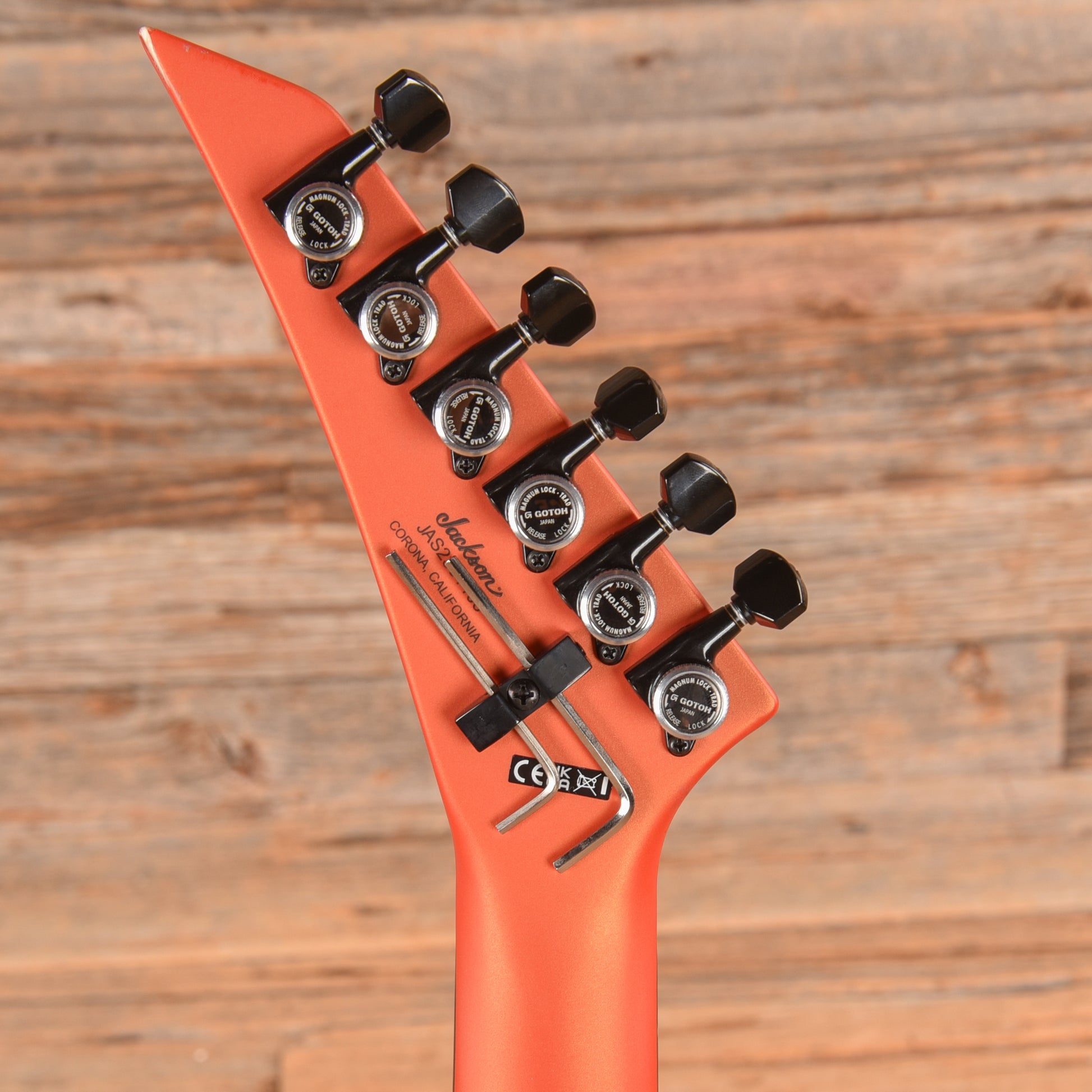 Jackson American Series Soloist Orange 2023 Electric Guitars / Solid Body