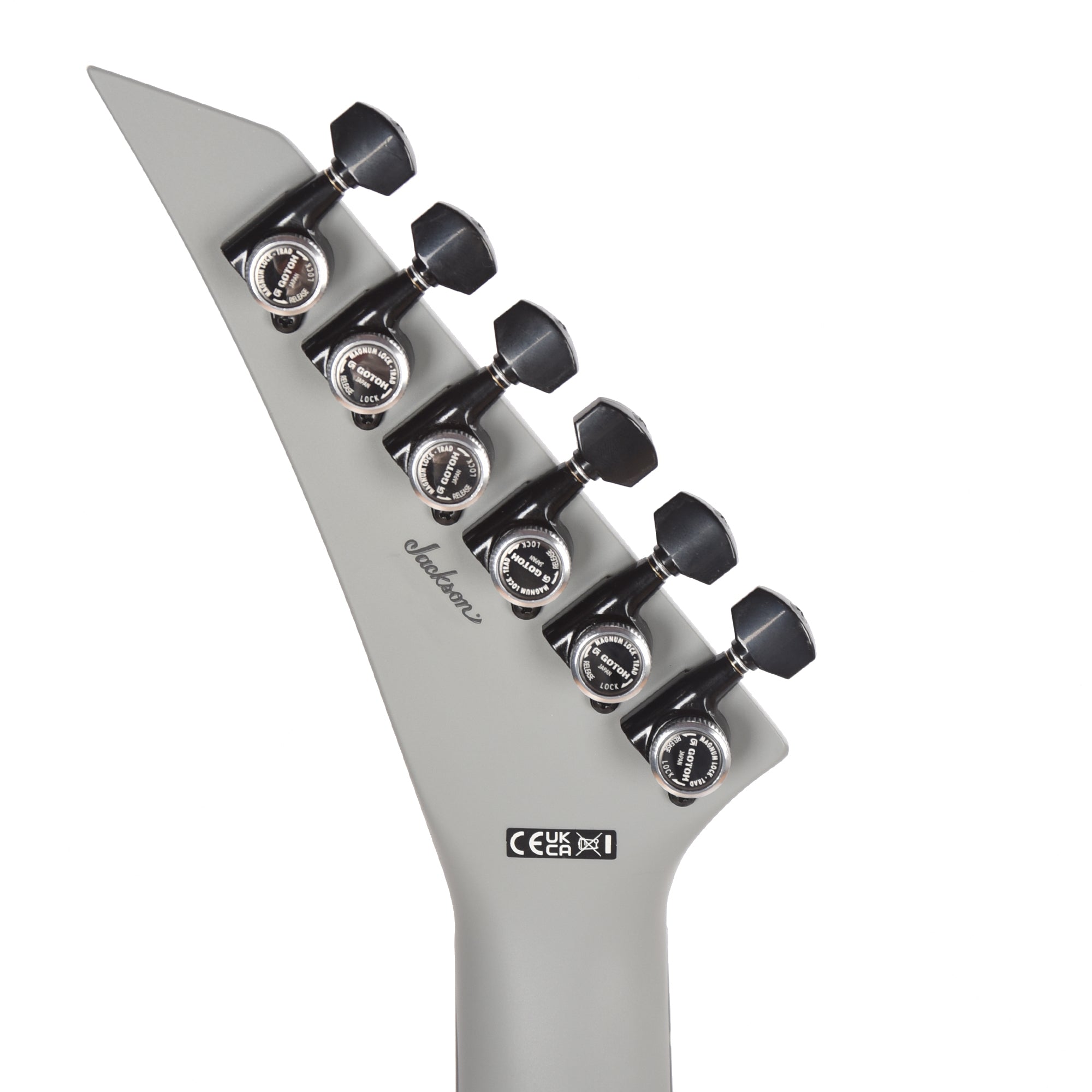 Jackson American Series Soloist SL2 DX HT Satin Porsche Gray Electric Guitars / Solid Body