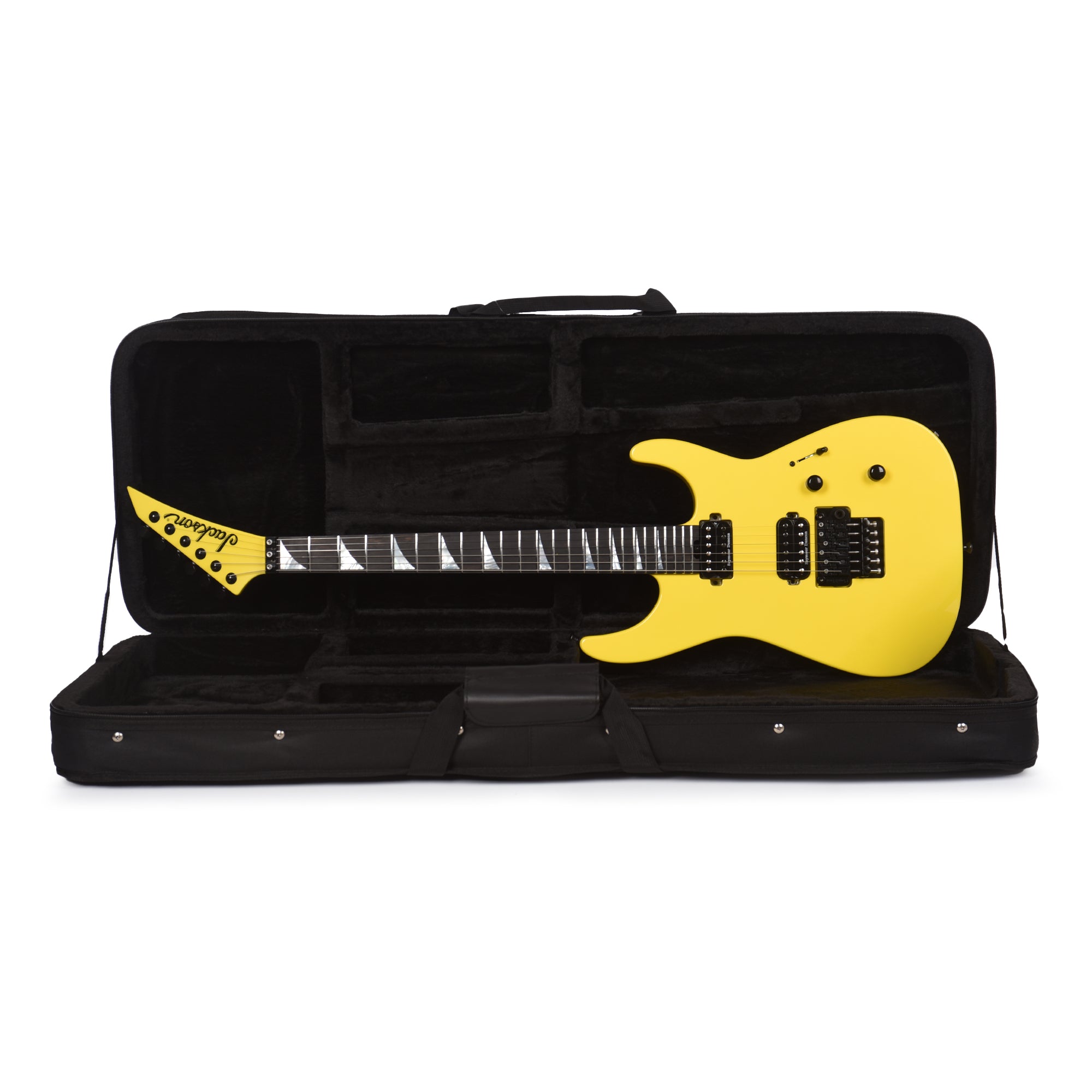 Jackson American Series Soloist SL2 DX Lemon Ice Electric Guitars / Solid Body