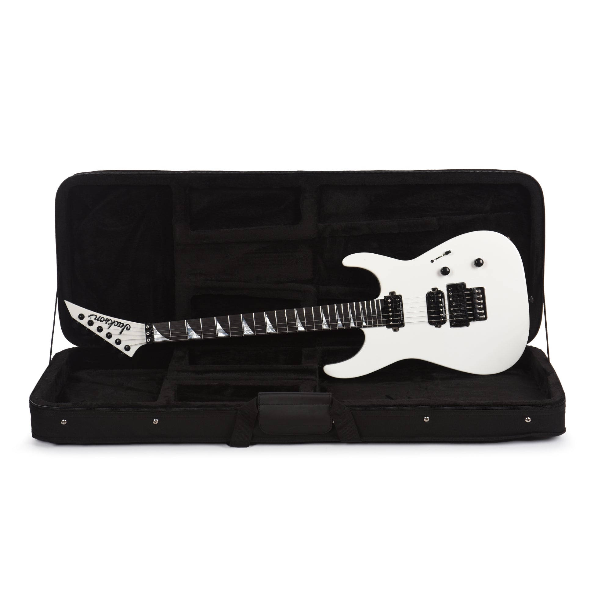 Jackson American Series Soloist SL2 DX Snow White Electric Guitars / Solid Body