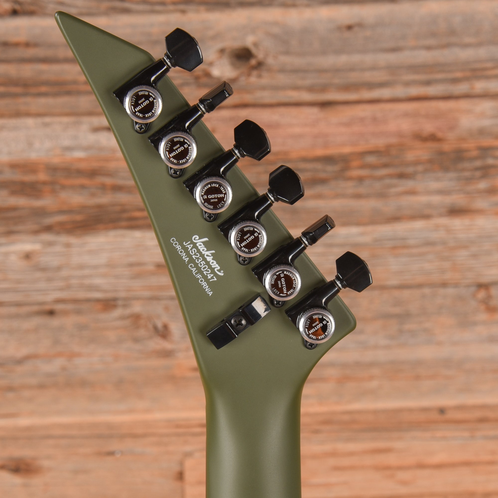 Jackson American Series Soloist SL2MG Matte Army Drab 2023 Electric Guitars / Solid Body