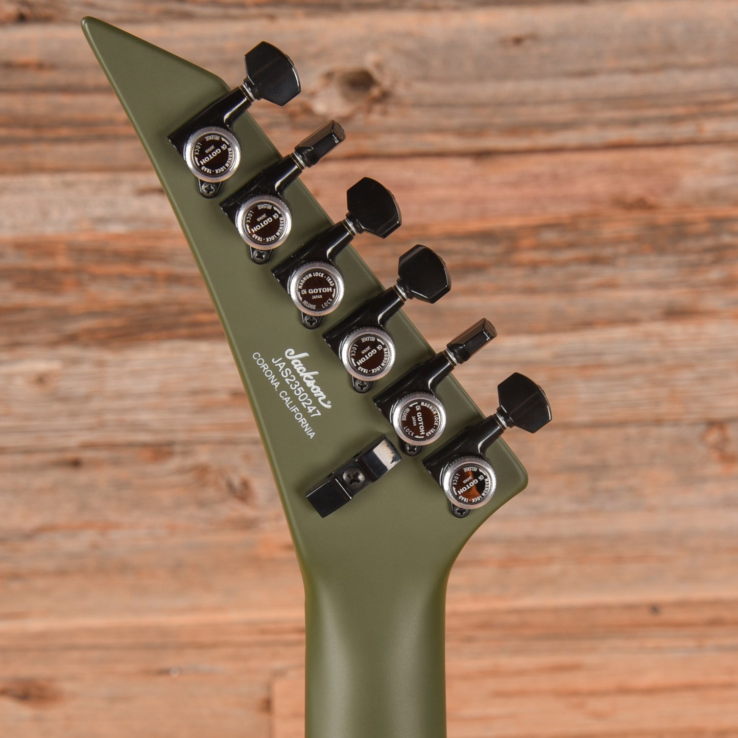 Jackson American Series Soloist SL2MG Matte Army Drab 2023 Electric Guitars / Solid Body