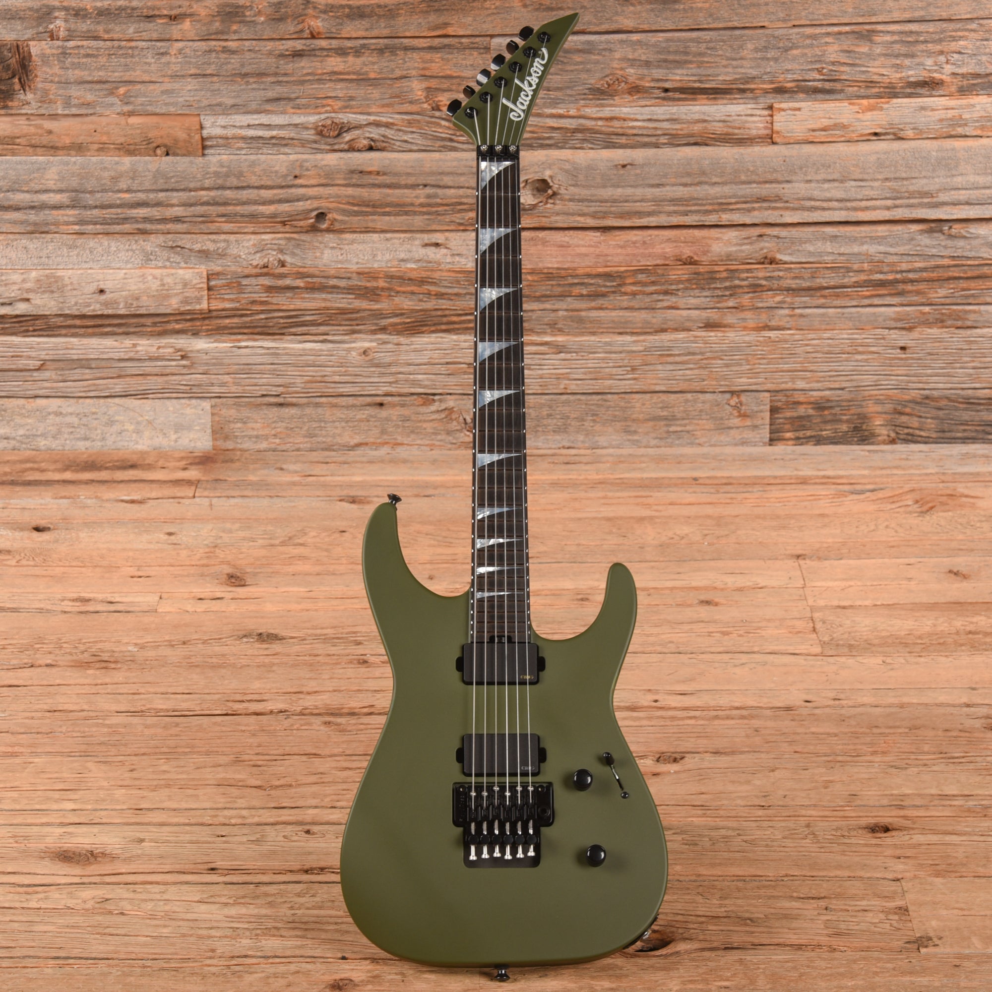 Jackson American Series Soloist SL2MG Matte Army Drab 2023 Electric Guitars / Solid Body