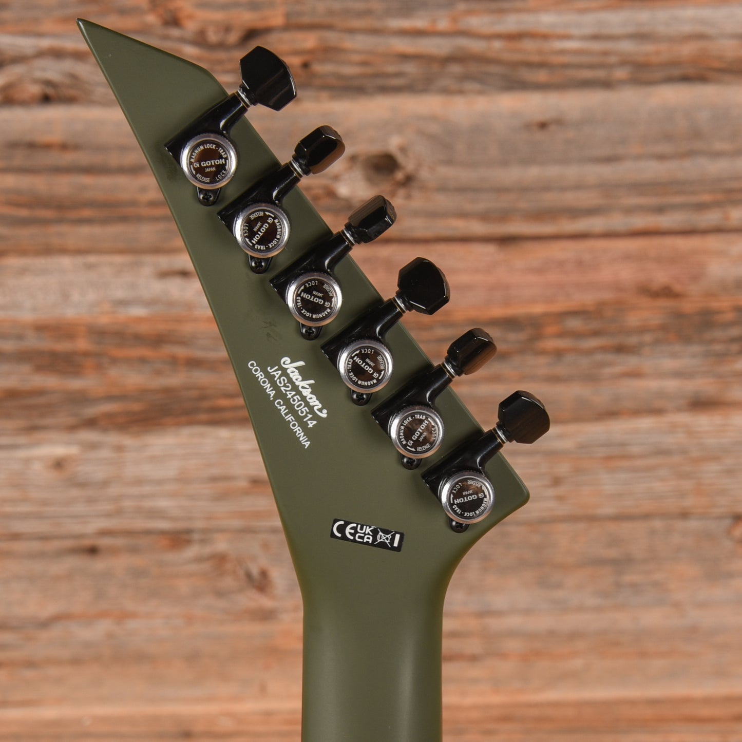 Jackson American Series Soloist SL2MG Matte Army Drab 2024 Electric Guitars / Solid Body