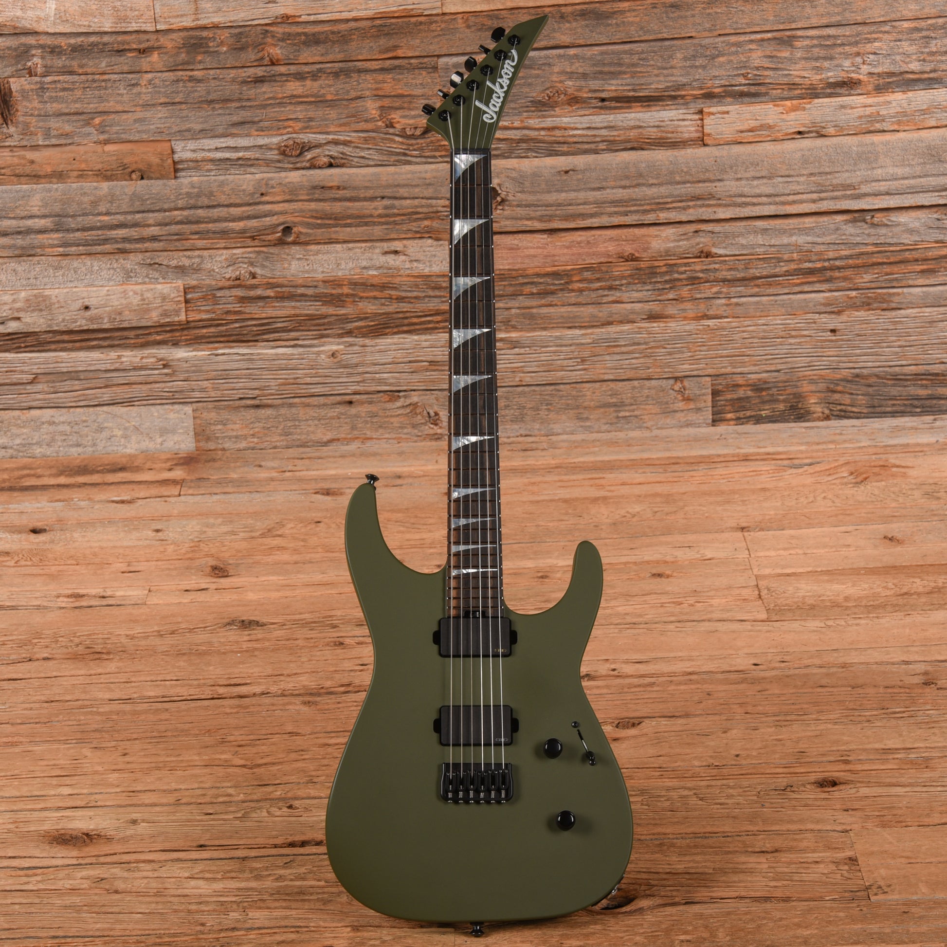 Jackson American Series Soloist SL2MG Matte Army Drab 2024 Electric Guitars / Solid Body