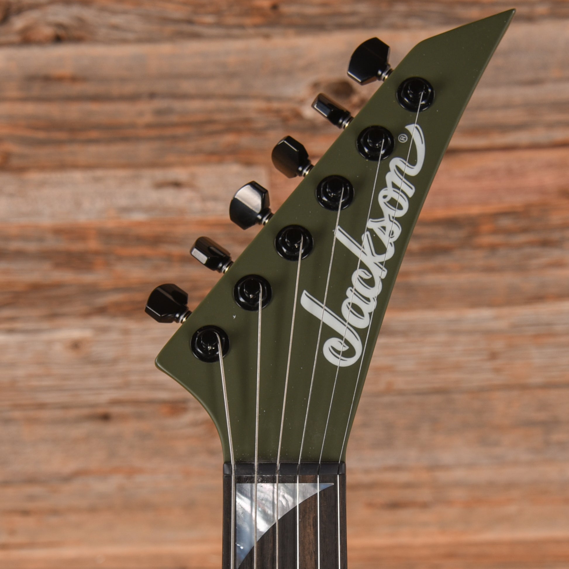 Jackson American Series Soloist SL2MG Matte Army Drab 2024 Electric Guitars / Solid Body