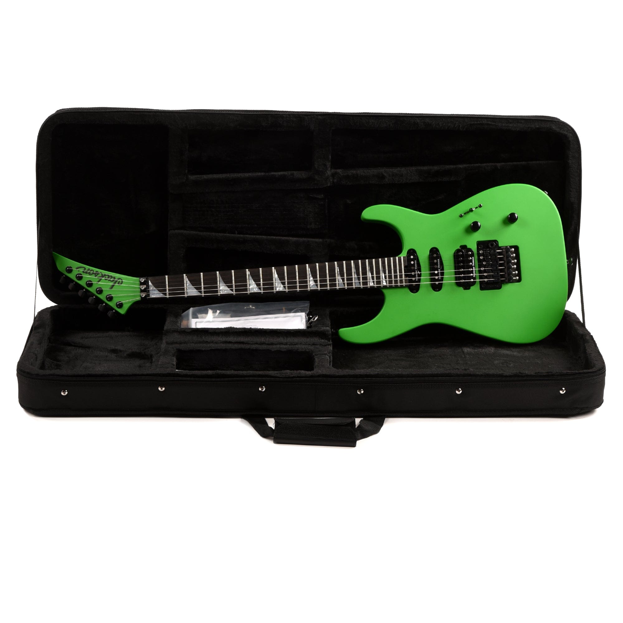 Jackson American Series Soloist SL3 Satin Slime Green Electric Guitars / Solid Body