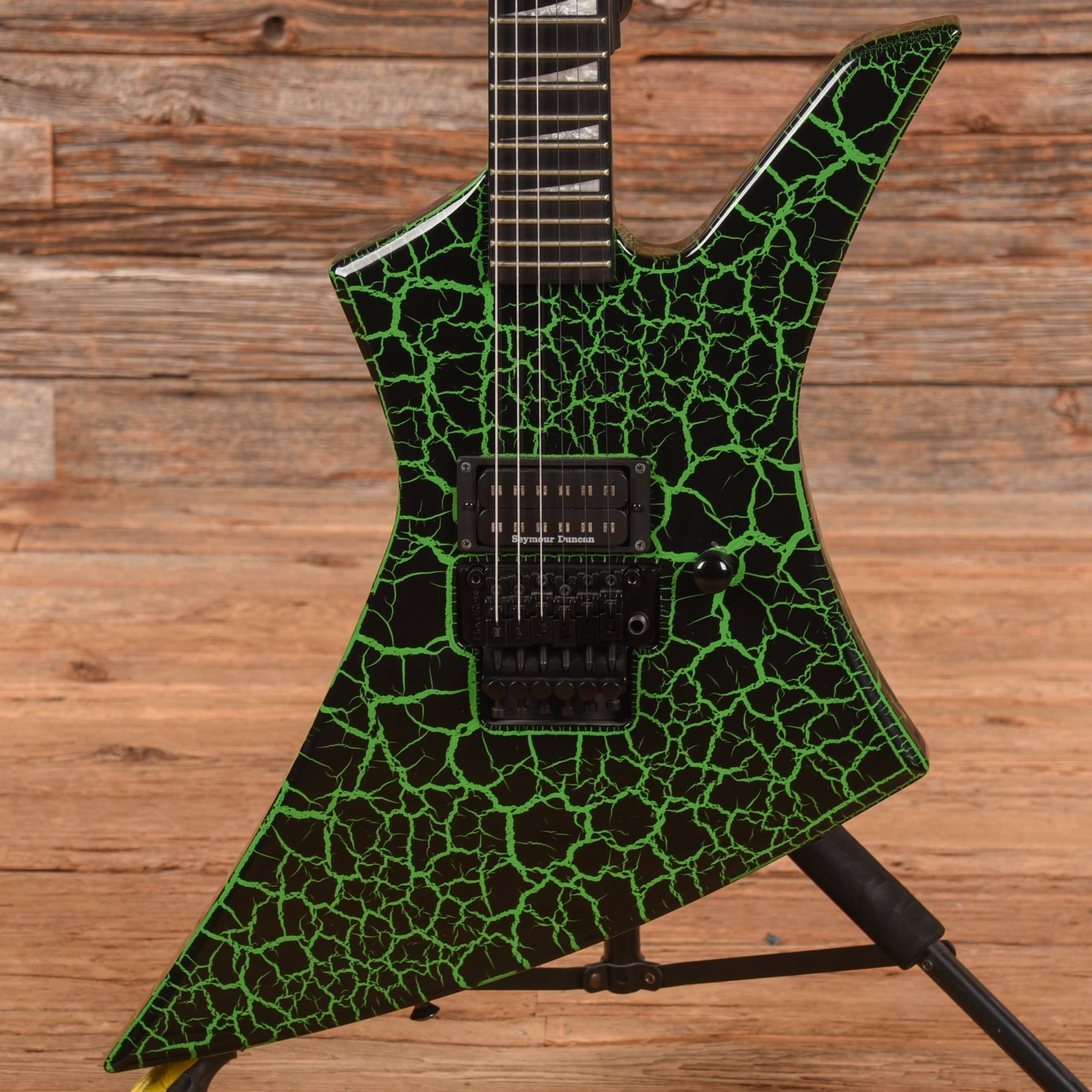 Jackson Brandon Ellis Signature Kelly Green Crackle 2021 Electric Guitars / Solid Body