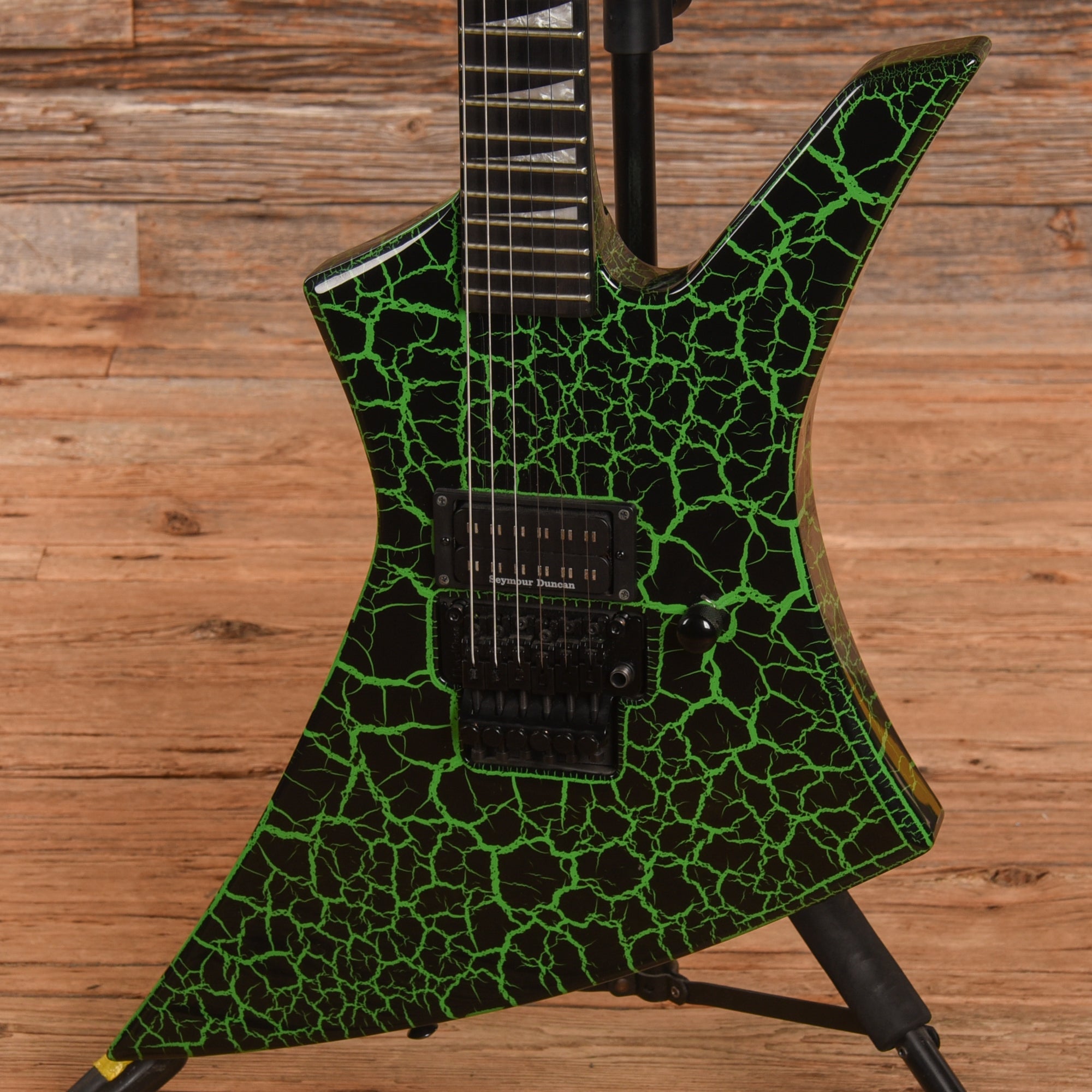Jackson Brandon Ellis Signature Kelly Green Crackle 2021 Electric Guitars / Solid Body