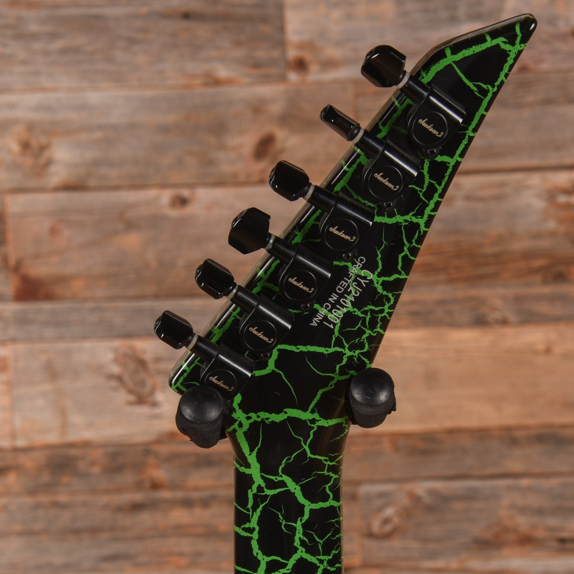 Jackson Brandon Ellis Signature Kelly Green Crackle 2021 Electric Guitars / Solid Body