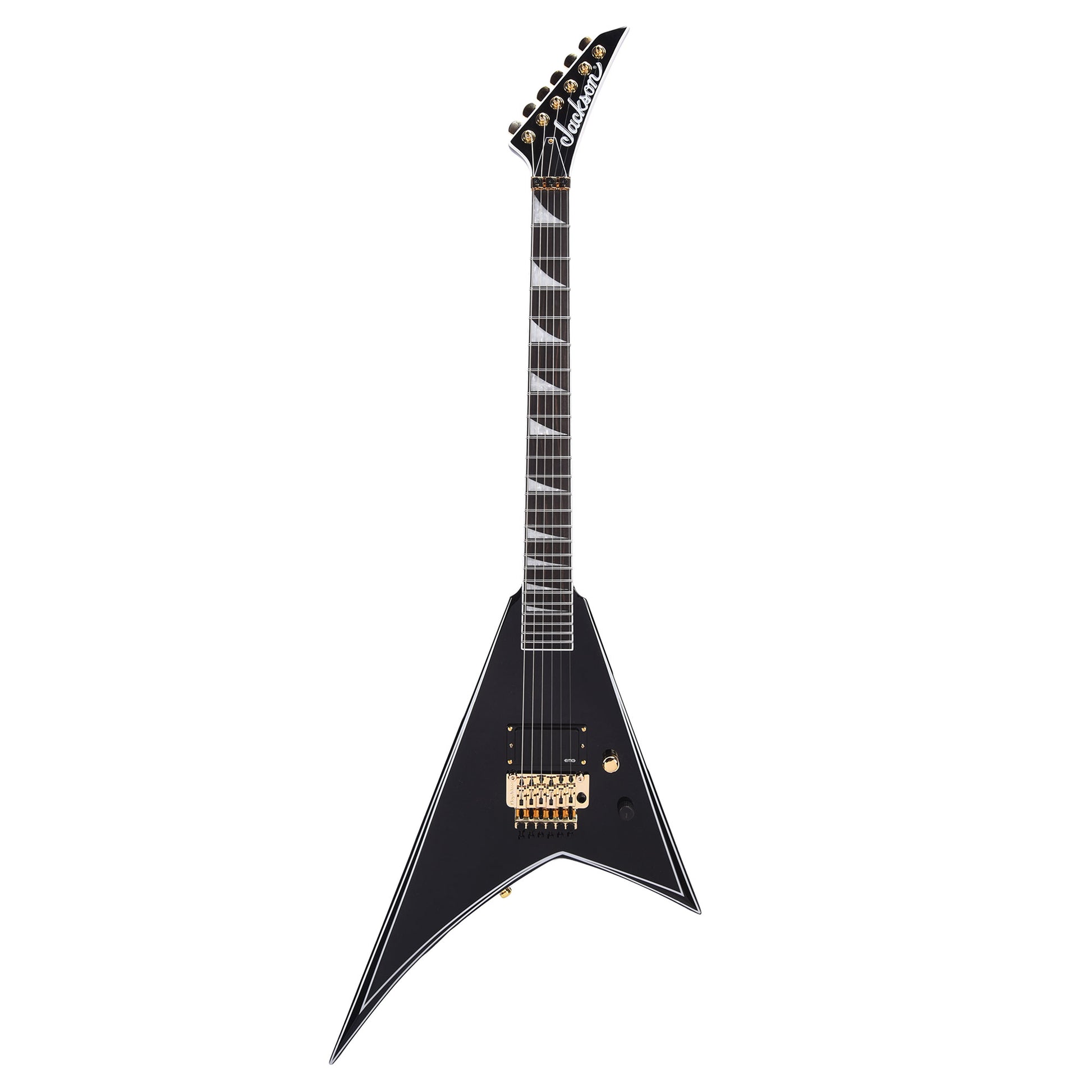 Jackson Concept Series Limited Edition Rhoads RR24 FR H Black with White Pinstripes Electric Guitars / Solid Body