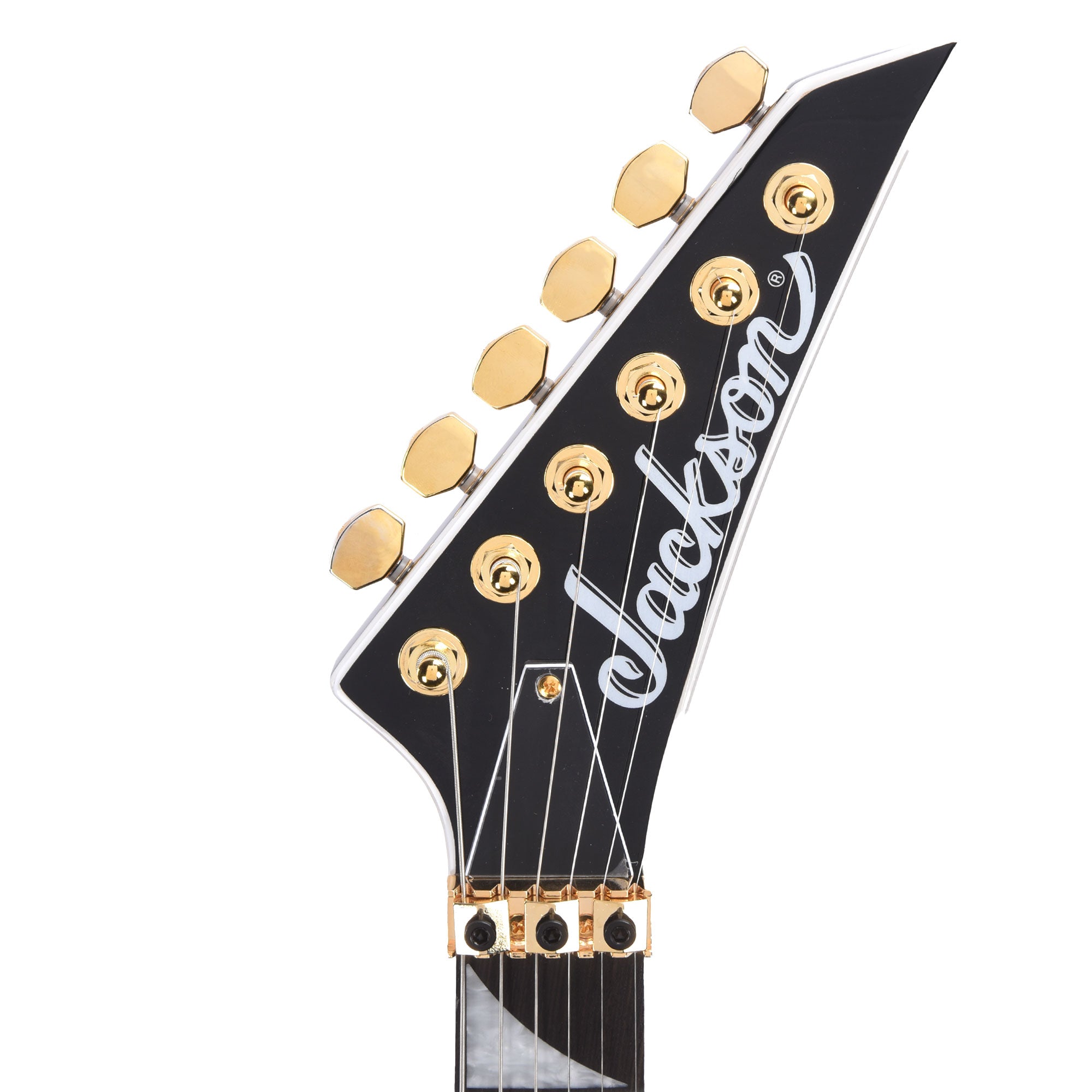 Jackson Concept Series Limited Edition Rhoads RR24 FR H Black with White Pinstripes Electric Guitars / Solid Body