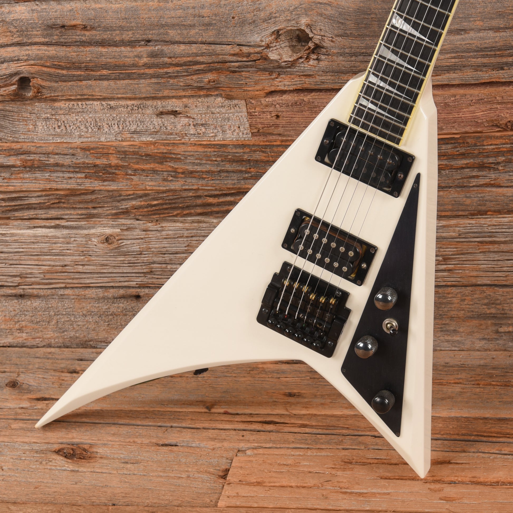Jackson Concorde White 1983 Electric Guitars / Solid Body
