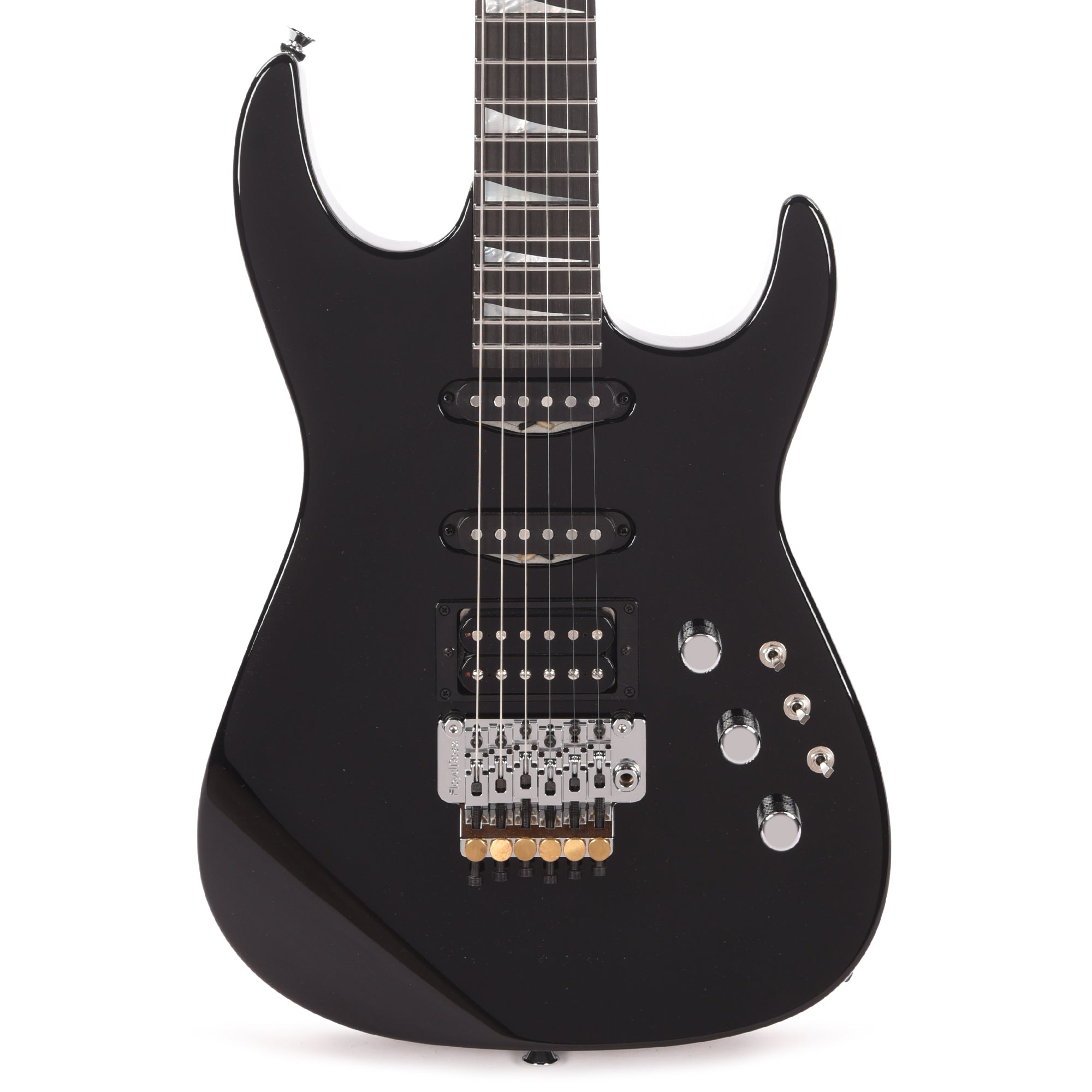 Jackson Custom Shop 1982 Dinky Nitro Pristine Black Electric Guitars / Solid Body