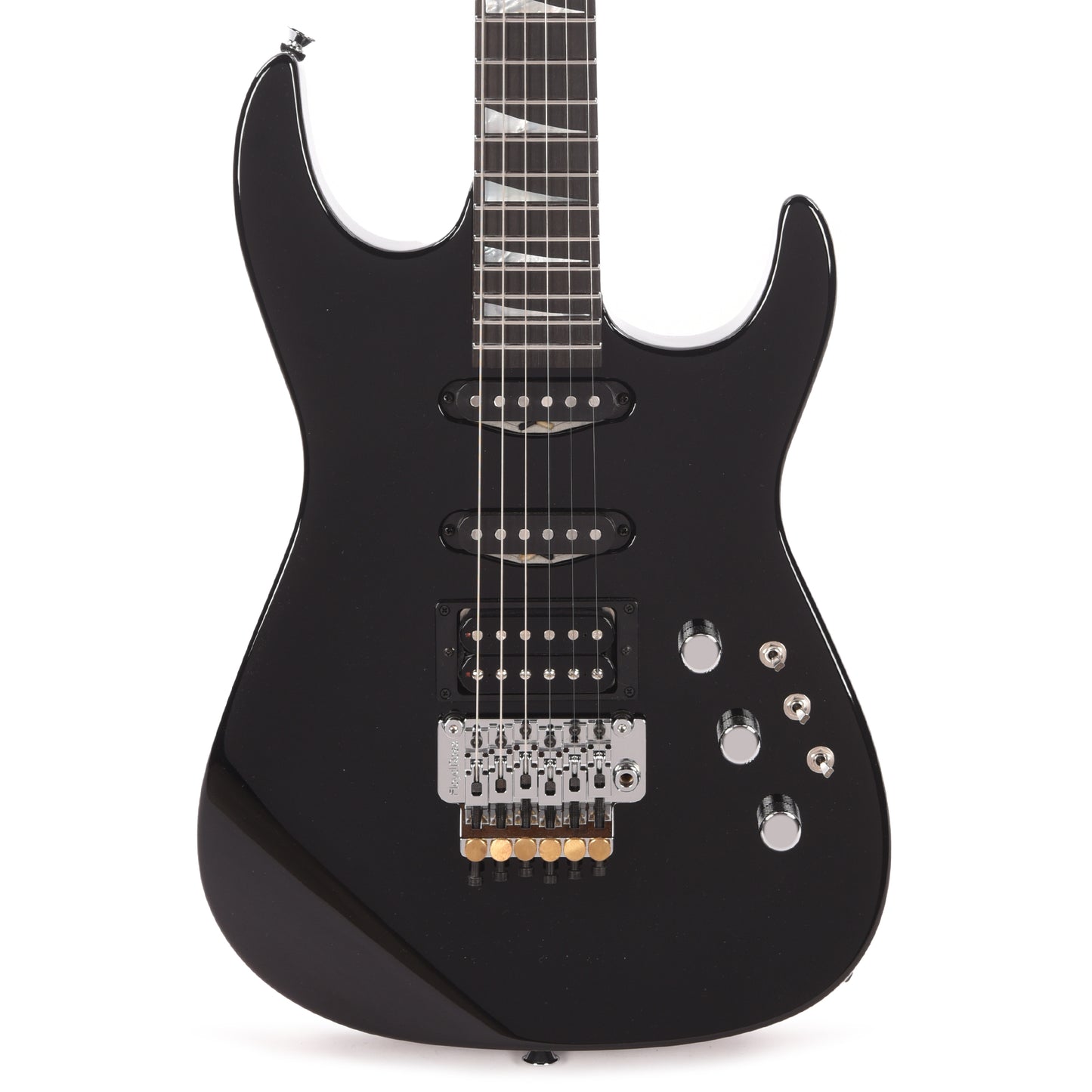 Jackson Custom Shop 1982 Dinky Nitro Pristine Black Electric Guitars / Solid Body
