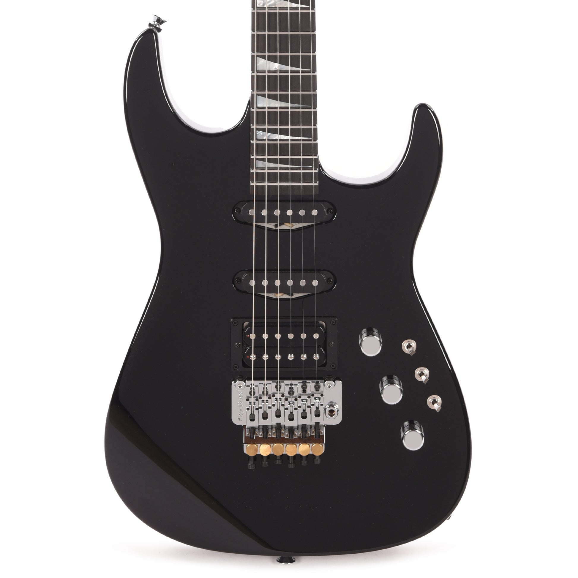 Jackson Custom Shop 1982 Dinky Nitro Pristine Black Electric Guitars / Solid Body