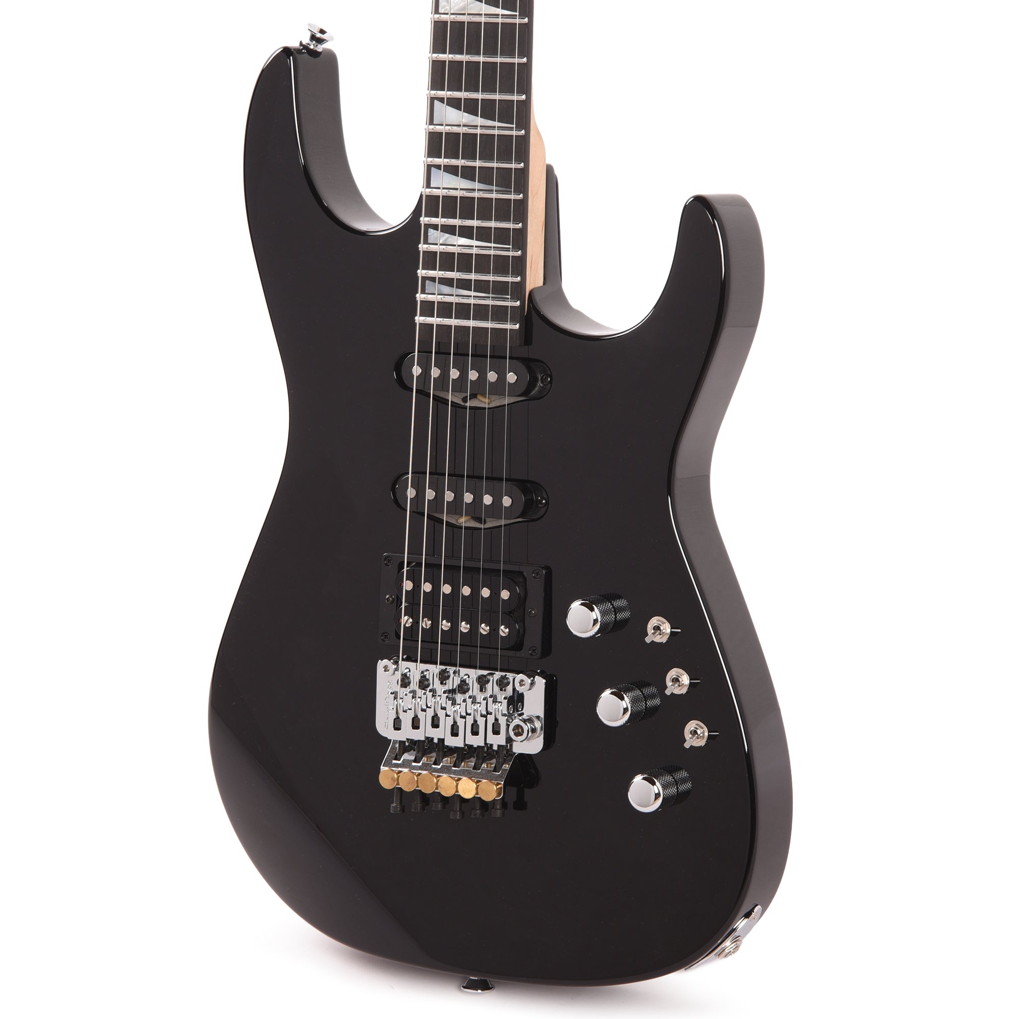 Jackson Custom Shop 1982 Dinky Nitro Pristine Black Electric Guitars / Solid Body