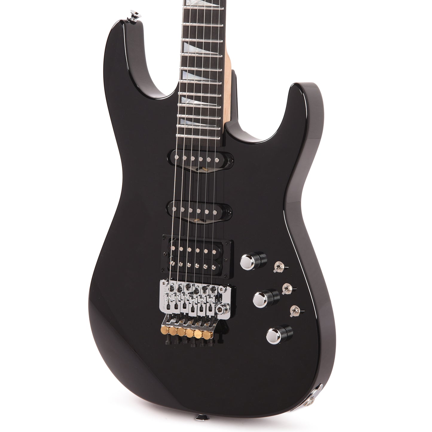 Jackson Custom Shop 1982 Dinky Nitro Pristine Black Electric Guitars / Solid Body