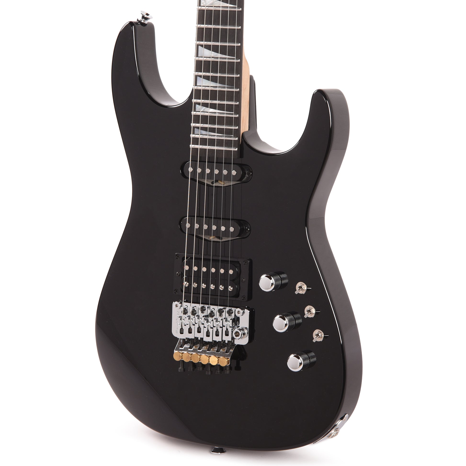 Jackson Custom Shop 1982 Dinky Nitro Pristine Black Electric Guitars / Solid Body