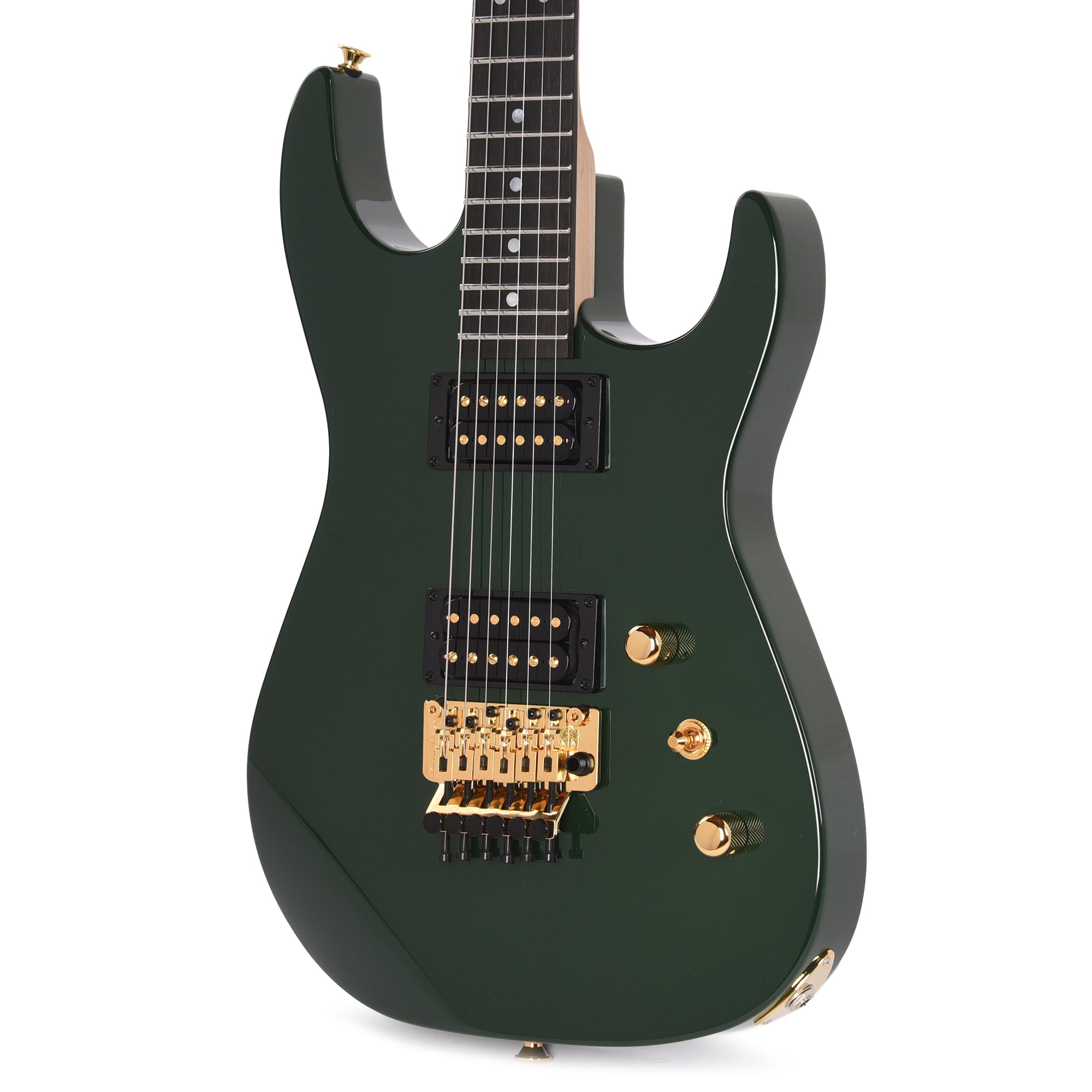 Jackson Custom Shop 1982 Dinky Nitro Pristine Irish Green w/Gold Hardware Electric Guitars / Solid Body