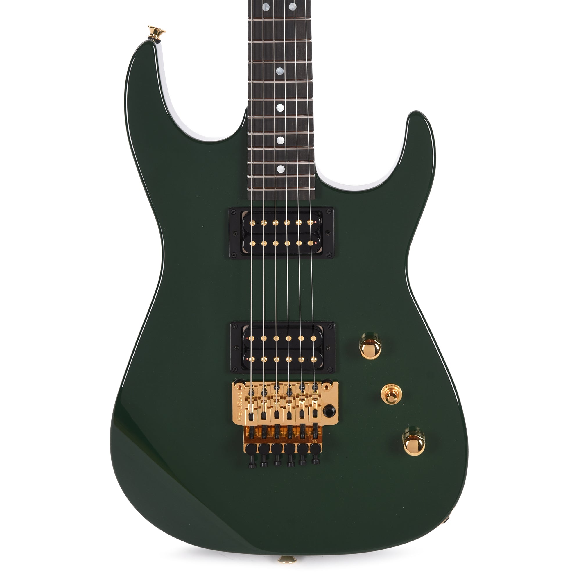 Jackson Custom Shop 1982 Dinky Nitro Pristine Irish Green w/Gold Hardware Electric Guitars / Solid Body