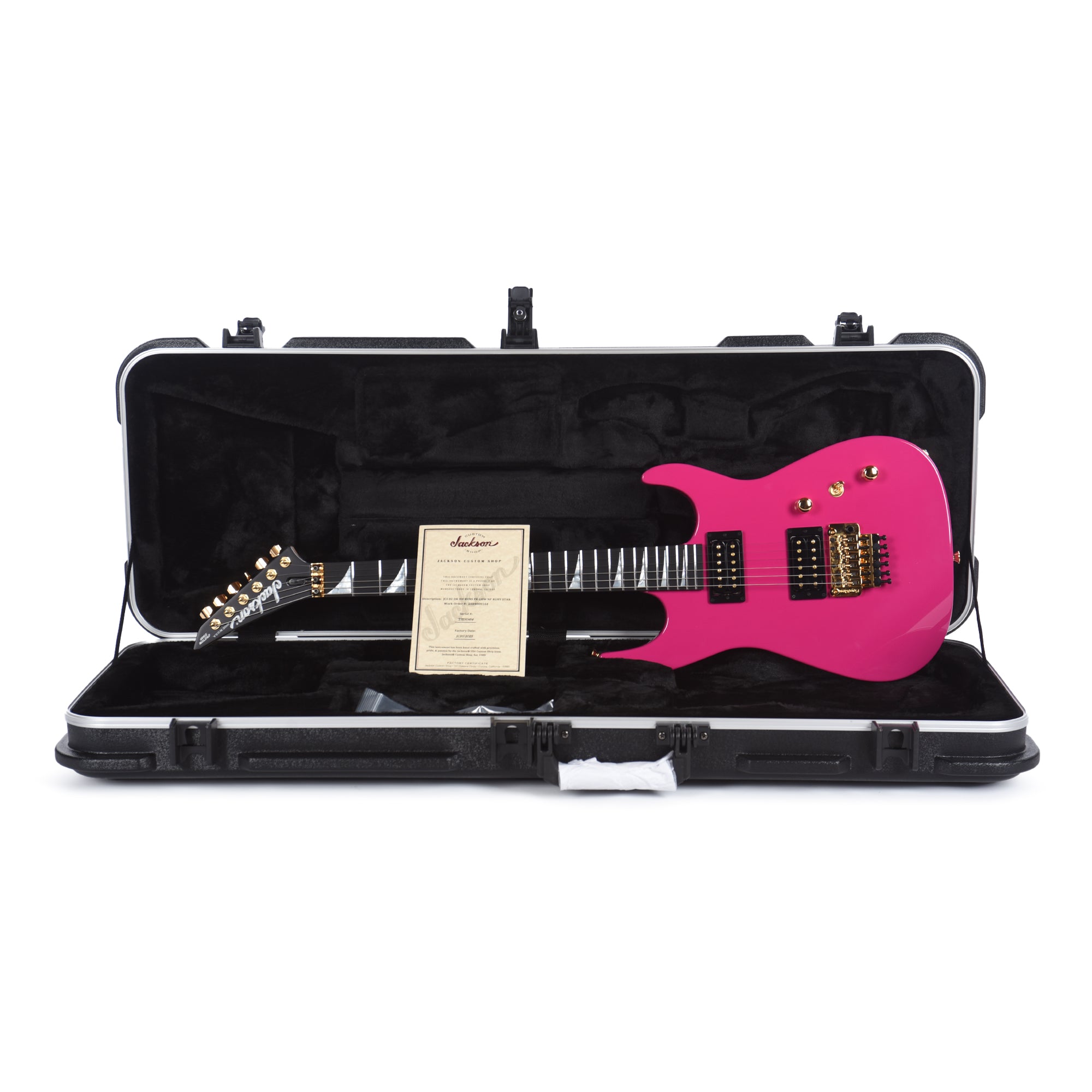 Jackson Custom Shop 1982 Dinky Nitro Pristine Ruby Star w/Gold Hardware Electric Guitars / Solid Body