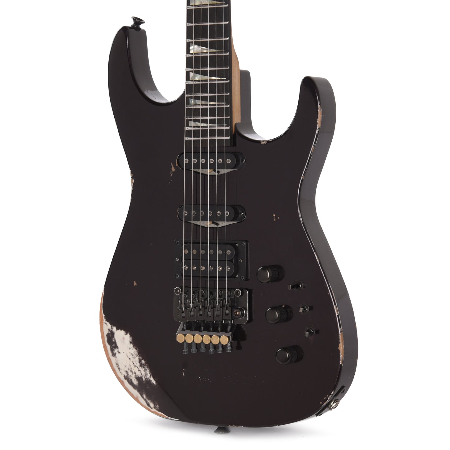 Jackson Custom Shop 1982 Dinky Nitro Relic Club Amethyst Metallic Electric Guitars / Solid Body