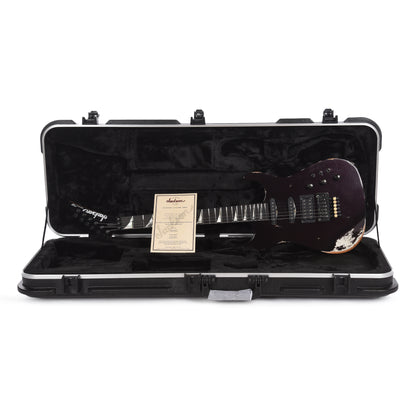 Jackson Custom Shop 1982 Dinky Nitro Relic Club Amethyst Metallic Electric Guitars / Solid Body