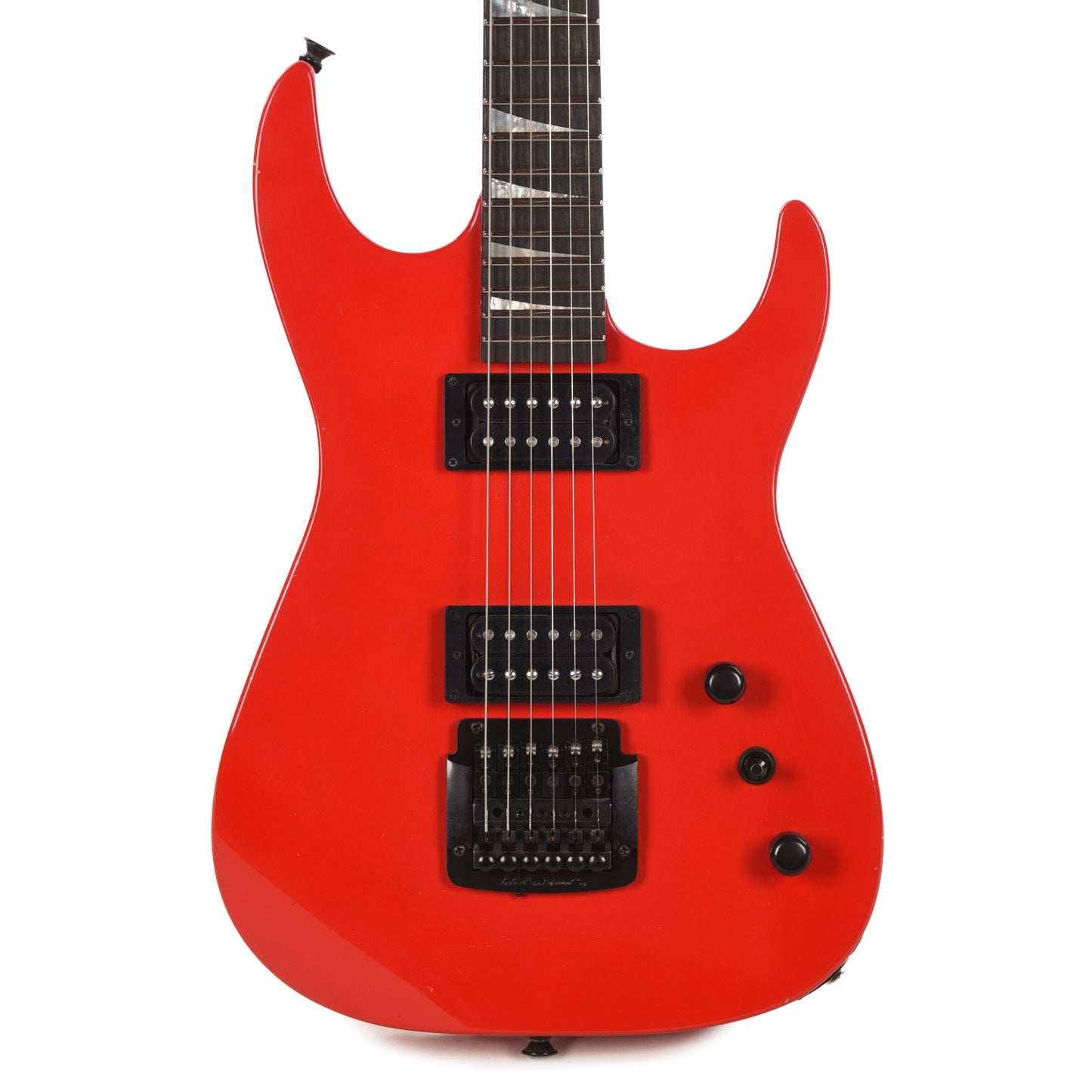 Jackson Custom Shop 1982 Dinky Nitro Relic Dive Bar Ferrari Red Electric Guitars / Solid Body
